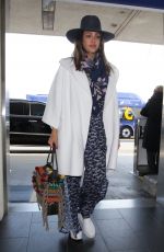 JESSICA ALBA at LAX Airport in Los Angeles 04/29/2018