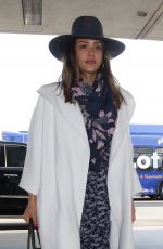 JESSICA ALBA at LAX Airport in Los Angeles 04/29/2018