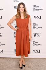 JESSICA ALBA at WSJ Future of Everything Festival in New York 05/08/2018