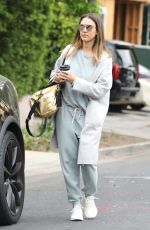JESSICA ALBA Out for Coffee in Beverly Hills 05/19/2018