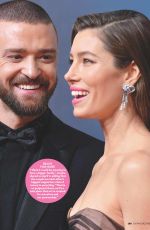 JESSICA BIELA and Justin Timberlake in OK Magazine, June 2018