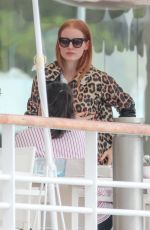 JESSICA CHASTAIN at Hotel Du Cap Eden-roc in Antibes 05/09/2018