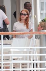 JESSICA CHASTAIN at Hotel Du Cap Eden-roc in Antibes 05/09/2018