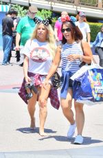 JESSICA SIMPSON at Disneyland in Anaheim 05/27/2018