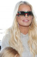 JESSICA SIMPSON at LAX Airport in Los Angeles 05/09/2018