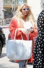 JESSICA SIMPSON Out for Lunch in Beverly Hills 05/25/2018
