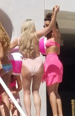 JESSICA WRIGHT and MICHELLE KEEGAN in Bikinis at Party at Drai