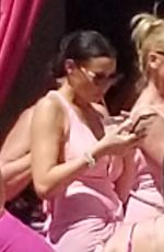 JESSICA WRIGHT and MICHELLE KEEGAN in Bikinis at Party at Drai