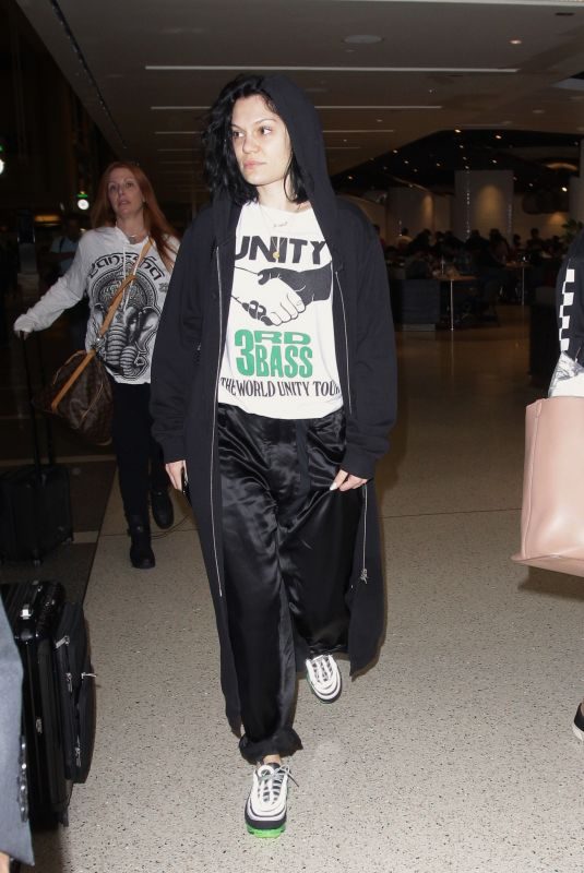 JESSIE J at LAX Airport in Los Angeles 05/05/2018