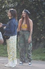 JESY NELSON Out for Picinc with Friends in Primrose Hill 05/05/2018