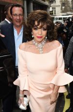 JOAN COLLINS at Hello! Magazine x Dover Street Market 30th Anniversary Party in London 05/09/2018