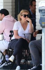 JODIE SWEETIN Out for Coffee at Al Fresco in Los Angeles 05/14/2018