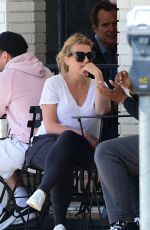 JODIE SWEETIN Out for Coffee at Al Fresco in Los Angeles 05/14/2018