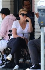 JODIE SWEETIN Out for Coffee at Al Fresco in Los Angeles 05/14/2018