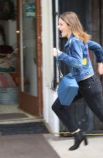 JOEY KING Out Shopping at Farmer