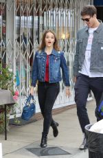 JOEY KING Out Shopping at Farmer