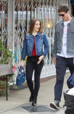 JOEY KING Out Shopping at Farmer