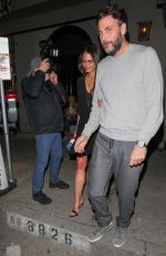 JORDANA BREWSTER and Andrew Form Leaves Craig