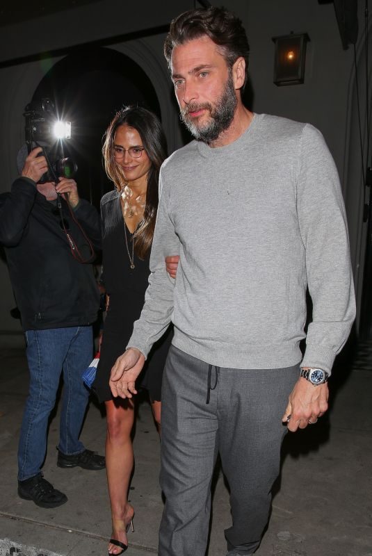 JORDANA BREWSTER and Andrew Form Leaves Craig’s Restaurant in West Hollywood 05/26/2018