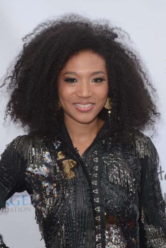 JUDITH HILL at George Lopez Golf Classic Pre-party in Brentwood 05/06/2018