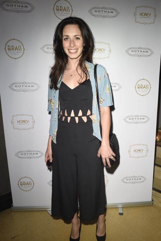 JULIA GOULDING at Hotel Gotham 3rd Birthday Party in Manchester 05/24/2018