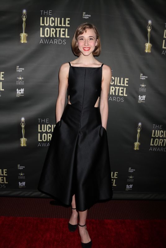 JULIA KNITEL at 2018 Lucille Lortel Awards in New York 05/06/2018