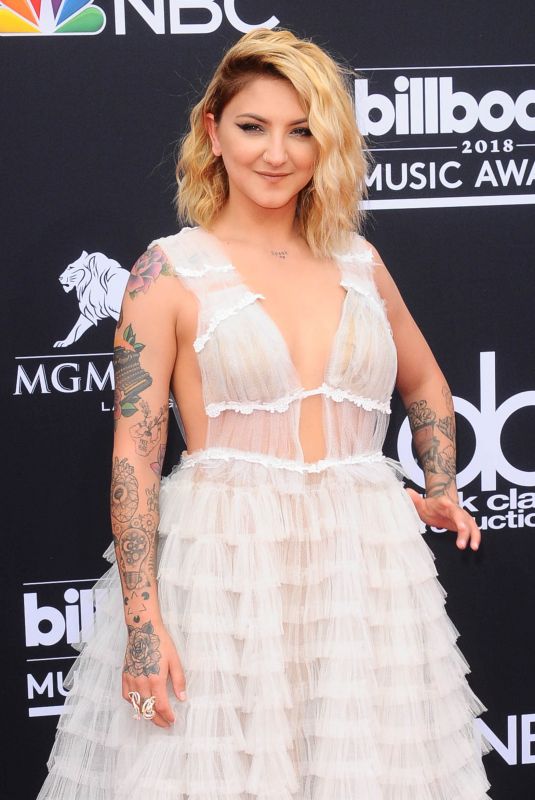 JULIA MICHAELS at Billboard Music Awards in Las Vegas 05/20/2018