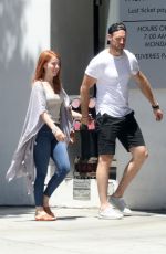 JULIANNE HOUGH and Brooks Laich Leaves a Doctors Office in Beverly Hills 05/03/2018