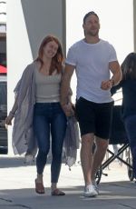 JULIANNE HOUGH and Brooks Laich Leaves a Doctors Office in Beverly Hills 05/03/2018