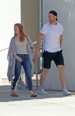 JULIANNE HOUGH and Brooks Laich Leaves a Doctors Office in Beverly Hills 05/03/2018