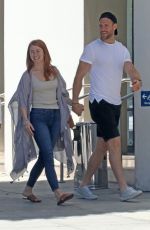 JULIANNE HOUGH and Brooks Laich Leaves a Doctors Office in Beverly Hills 05/03/2018