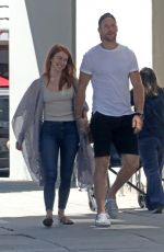 JULIANNE HOUGH and Brooks Laich Leaves a Doctors Office in Beverly Hills 05/03/2018