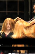 JULIANNE HOUGH at a Hair Salon in Hollywood 05/23/2018