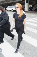 JULIANNE HOUGH at LAX Airport in Los Angeles 05/23/2018