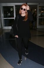 JULIANNE HOUGH at LAX Airport in Los Angeles 05/23/2018