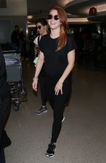 JULIANNE HOUGH at LAX Airport in Los Angeles 05/23/2018