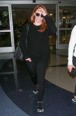 JULIANNE HOUGH at LAX Airport in Los Angeles 05/23/2018