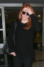 JULIANNE HOUGH at LAX Airport in Los Angeles 05/23/2018
