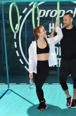 JULIANNE HOUGH at Propel Co:Labs Fitness Festival in Los Angeles 04/10/2018