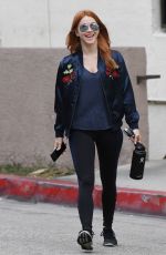 JULIANNE HOUGH Heading to a Gym in Los Angeles 04/30/2018