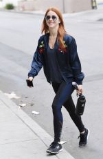 JULIANNE HOUGH Heading to a Gym in Los Angeles 04/30/2018