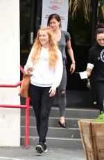 JULIANNE HOUGH Leaves a Gym in Los Angeles 05/30/2018