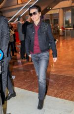 JULIETTE BINOCHE at Nice Airport 05/13/2018