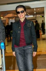 JULIETTE BINOCHE at Nice Airport 05/13/2018