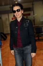 JULIETTE BINOCHE at Nice Airport 05/13/2018