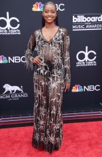 JUSTINE SKYE at Billboard Music Awards in Las Vegas 05/20/2018
