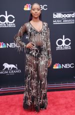 JUSTINE SKYE at Billboard Music Awards in Las Vegas 05/20/2018
