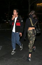 KAIA GERBER and Travis Jackson Night Out in Malibu 04/29/2018