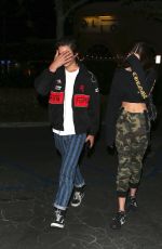 KAIA GERBER and Travis Jackson Night Out in Malibu 04/29/2018