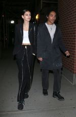 KAIA GERBER Night Out in New York 05/05/2018